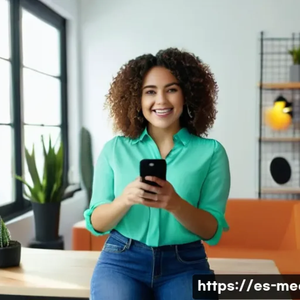 미디어 콘텐츠 활용 - **Prompt 1: Dynamic Short-Form Content Creator**
"A vibrant, medium shot of a cheerful Latina co...
