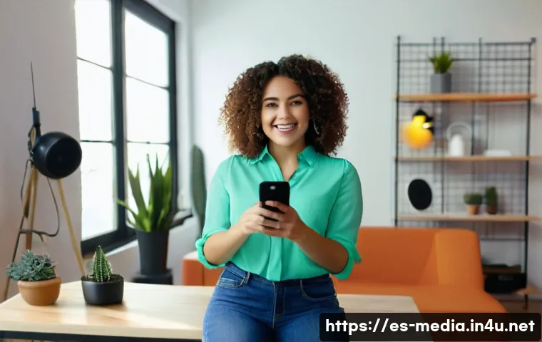 미디어 콘텐츠 활용 - **Prompt 1: Dynamic Short-Form Content Creator**
    "A vibrant, medium shot of a cheerful Latina co...
